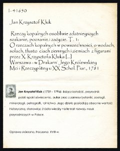  KlukK RzeczyKopalnych kolekcja